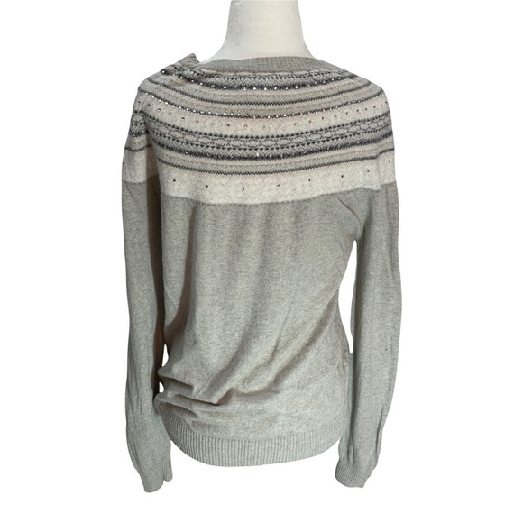 telluride Clothing Co. Cozy Fair Isle Lightweight Lambswool Sweater Size… - Picture 5 of 9